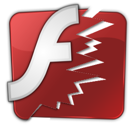Broken Flash Logo