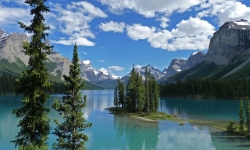 Spirit Island - Beautiful View Of Lake